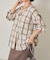【好評につき再入荷！】オンブレーチェックダブルシャツ