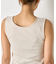 【シャツのインナーに最適◎】リブタンクトップ