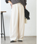 【美シルエット】カーブラインイージーパンツ