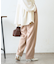 【楽なのに、きれい】イージーテーパードパンツ