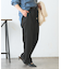 【楽なのに、きれい】イージーテーパードパンツ