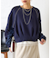 袖サテンギャザープルオーバー