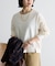 【一枚で映える】異素材切替袖ポケットカットソー