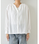【昨年大ヒットが再登場】リネンライクスキッパーブラウス