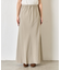 【軽やかロング】レーヨンナイロンロングスカート
