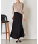【軽やかロング】レーヨンナイロンロングスカート
