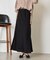 【軽やかロング】レーヨンナイロンロングスカート