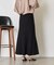 【軽やかロング】レーヨンナイロンロングスカート