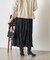 【WEB限定/春色カラー追加！】クリンクルギャザースカート