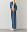 ステッチストレートデニムパンツ