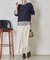 フロントスリットスカート