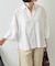 袖タックドルマンシャツ