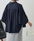 袖タックドルマンシャツ