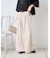 マルチタックワイドパンツ