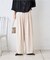 マルチタックワイドパンツ
