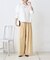 マルチタックワイドパンツ