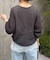 ペーパーヤーンルーズニット