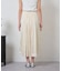 細ラインフレアスカート