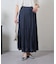 細ラインフレアスカート