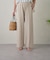 　【高身長パンツ】スタッズポケットイージーパンツ