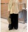【さわ企画】【WEB限定】シアーセットビスチェ