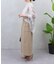 シアーバックラッフルシャツ