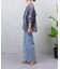 シアーバックラッフルシャツ