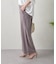 ストレッチワイドストレートパンツ