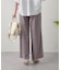 ストレッチワイドストレートパンツ