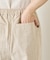 ピコステッチリネンワイドパンツ