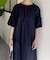 ハーフスリーブワンピース