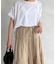 コットンボイルティアードスカート