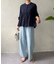 シアーツイルギャザーブラウス