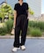 ウエストテープツイルパンツ