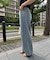 冷感デニムパンツ