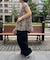 冷感デニムパンツ