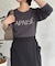シアーロゴカットソー