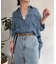 テンセルバックシャーリングシャツ