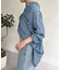 テンセルバックシャーリングシャツ