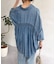 テンセルバックシャーリングシャツ