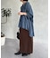 テンセルバックシャーリングシャツ