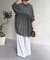 テンセルバックシャーリングシャツ
