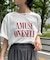 〈7/17インスタライブご紹介アイテム〉ロゴスムースTシャツ