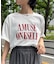 〈7/17インスタライブご紹介アイテム〉ロゴスムースTシャツ