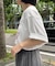 〈7/17インスタライブご紹介アイテム〉ロゴスムースTシャツ