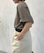 〈7/17インスタライブご紹介アイテム〉ロゴスムースTシャツ