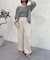 〈7/17・22インスタライブご紹介アイテム〉トロミパラシュートパンツ