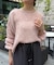 モヘア混ニット