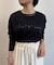 ビーズ刺繍ロンT