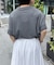半袖ニットポロ